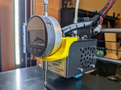 Magnetic Dial Indicator Mount for Anycubic Mega Hotend Housing