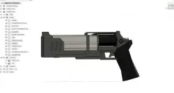 Marksman revolver from ULTRAKILL