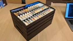Mobile paint storage
