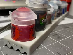 Modular Magnetic Paint Pot Holder