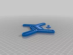 Mold for Soft actuator/gripper (Remix for simple printing)