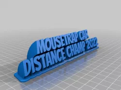 Mousetrap Car Distance