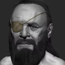 ODIN or anthony hopkins 3D model