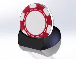 Poker Chip Display Holder