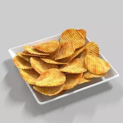Potato Chips 3D model