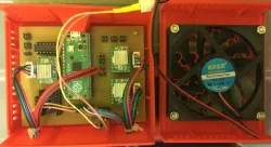 Raspberry Pi Pico CNC Shield SSB + Case + 80mm fan