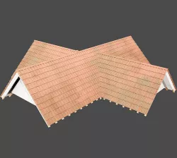 Realistic Roof Collections 32 3D model