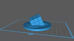 Sheldon cube rubik the big bang theory tbbt 3D model