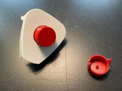 Small toilet button wisa 550