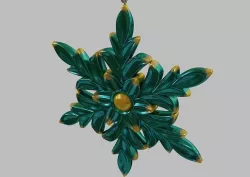 Snowflake 3D model