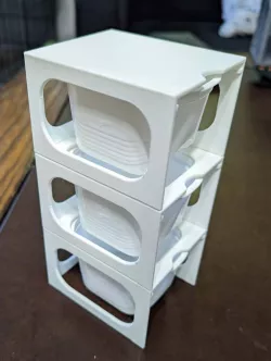 Stackable Pringles Storage Shelf