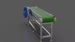 Stainless Steel Conveyor  3D model
