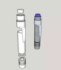  Star Wars imperial code cylinder