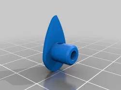 TEARDROP WINGMOUNT FITS OLDER TEAM ASSOCIATED MODELS LIKE B2 OR B3