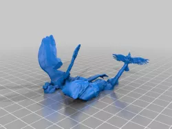 The bow figure of the ship "Black Pearl"