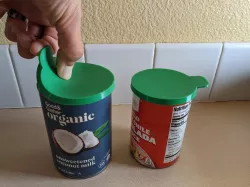 TPU Lid for Steel Food Cans - Customizable
