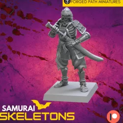 Undead Samurai Skeleton Warrior