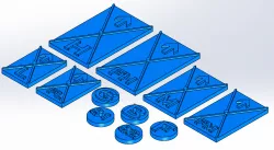 Warfleet:FTL Ship Pieces for cm scale