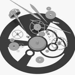 Watch Mechanism 3D model