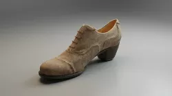 Women Ankle Boot Low-poly 3D model