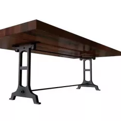 Wooden Table Low-poly 3D model