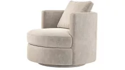 Wren Swivel Chair Restoration Hardware RH 3D model