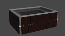 8-10 person Jacuzzi  3D model