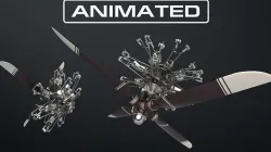 Aircraft Engine 3D model