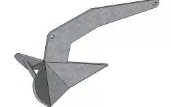 Anchor Delta 10 kg 3D model
