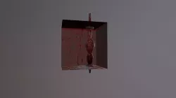 Animated Tentacle Low-poly 3D model