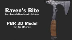 Apex Legends Bloodhound Heirloom Low-poly 3D model