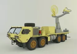 Assy hemtt A4 with radar 2 3D model
