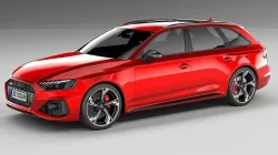 Audi RS4 Avant 2020 3D model