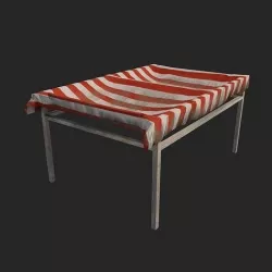 Awning - Tabernacle - Pavilion Low-poly 3D model