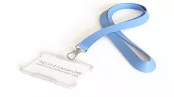 Badge Holder with Lanyard 3D model