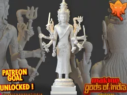 Balinese Shiva as Veerabhadra ***Patreon Goal Unlocked !***