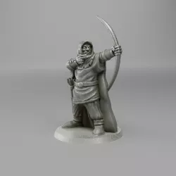 Bandit with bow (Supportless Miniatures)