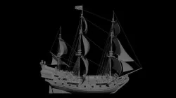 Black Pearl  3D model
