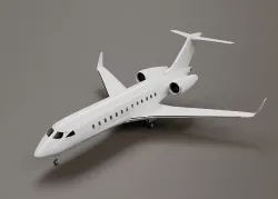 Bombardier Global 5500 3D model