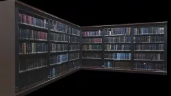 Book shelf 3D model