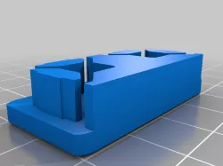 Chopped 4040 End Caps for base of Ender Extender 400 