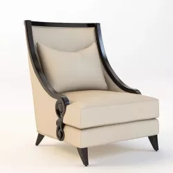 Christopher Guy Celestial Accent Chair 3D model