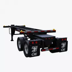 CIE Pioneer 23 Tandem Slider Chassis 3D model