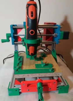 CNC 3018 y Plotter con varilla roscada M8 (paso normal)