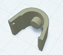 Cube ACID Bike Reflector "Slim Clip" Clip-Replacement