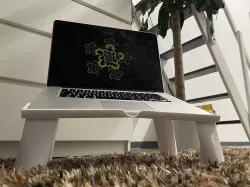 Designer laptop or tablet stand 3D model