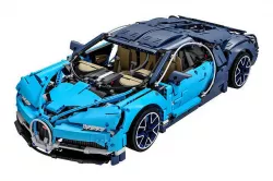 Designer LEGO TECHNIC Bugatti Chiron 3599 parts 3D model