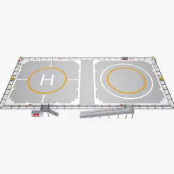 Dual Heliport 3D model