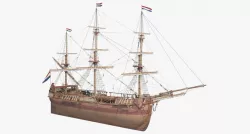 Dutch Galiot 3D model