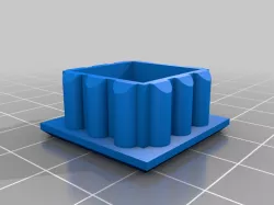 End Cap for Harbor Freights (Pittsburgh Automotive) Mechanics Roller Seat